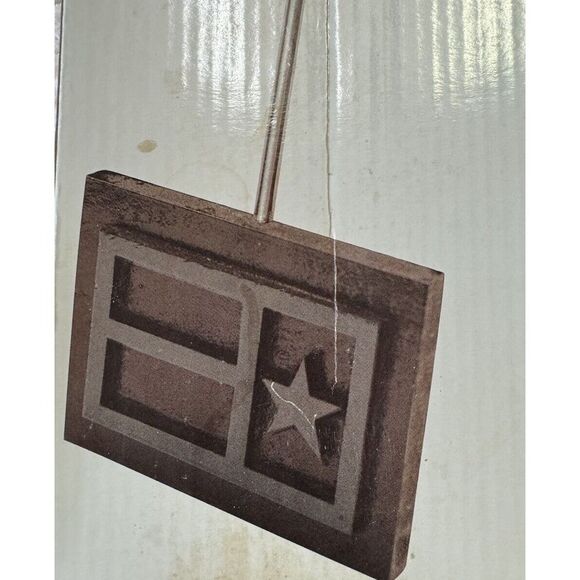 Grill BBQ Texas Flag/Longhorn Branding 2 Sided Branding Iron NIB‎ - Picture 1 of 6